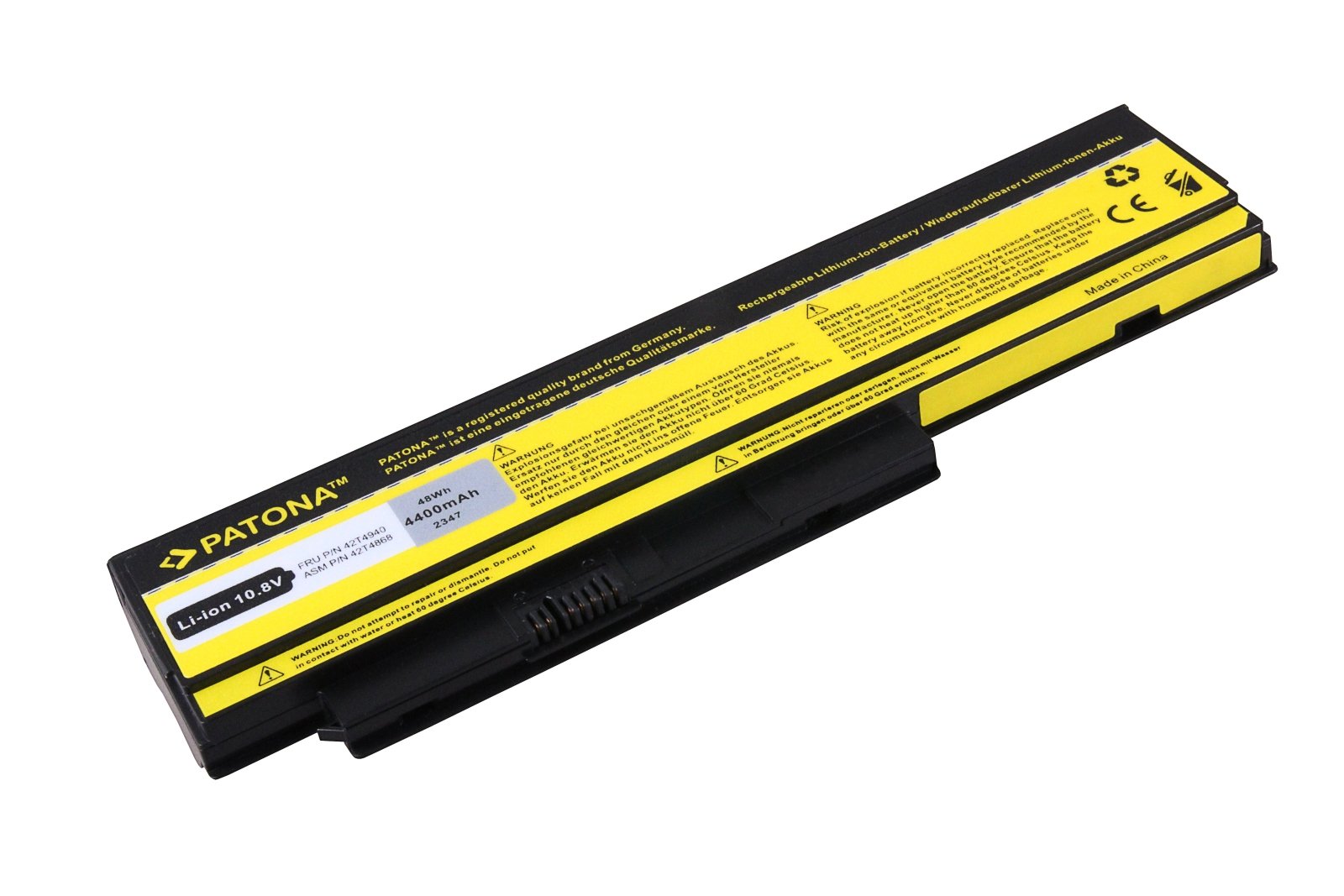 Premium Akku - 4400 mAh - Lenovo X230 X220I X220S T420 T430s refurbished