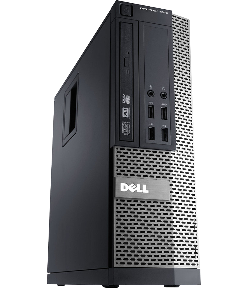 Dell OptiPlex 7010 SFF Intel Quad Core i7 256 GB SSD 8 GB Windows 10 Pro Unità DVD