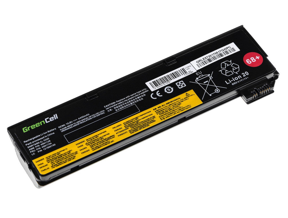 Premium battery 4400 mAh for Lenovo ThinkPad T440 T440s T450 T450s T460 T460p T470p T550 T560 W550s X240 X250 X260 X270 L450 L460