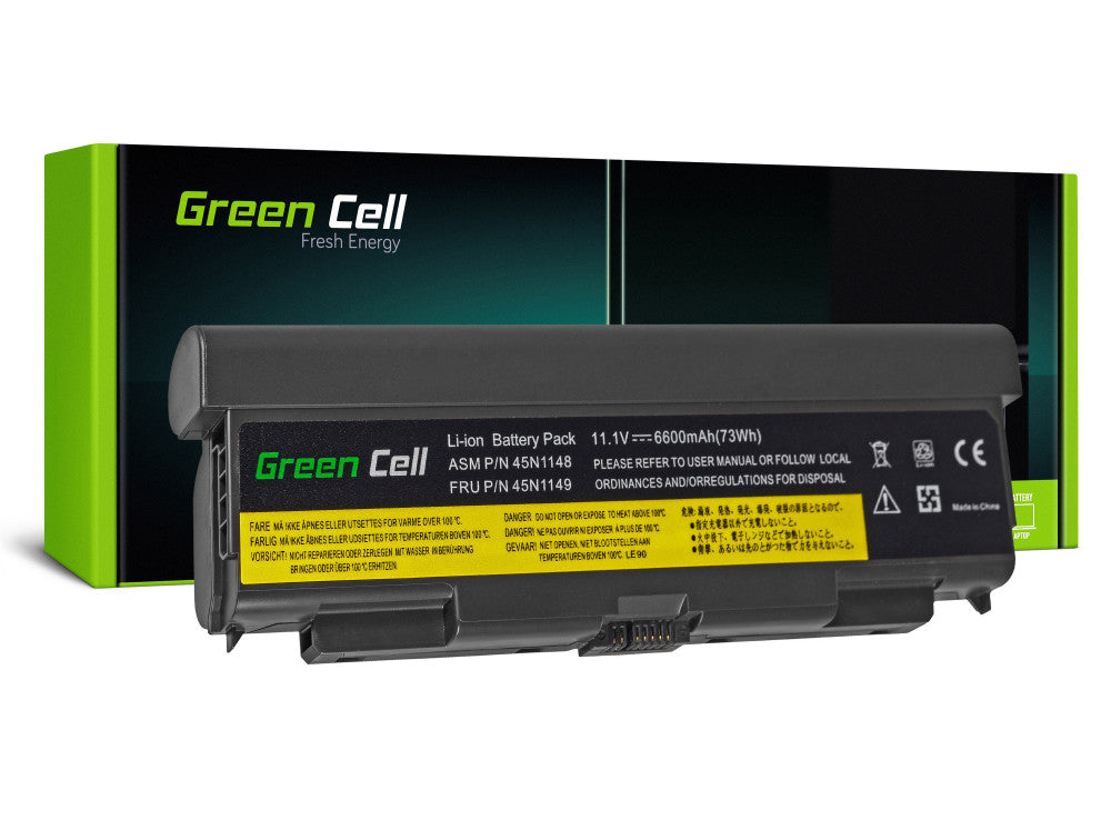 Premium battery 6600 mAh for Lenovo ThinkPad T440p T540p W540 W541 L440 L540