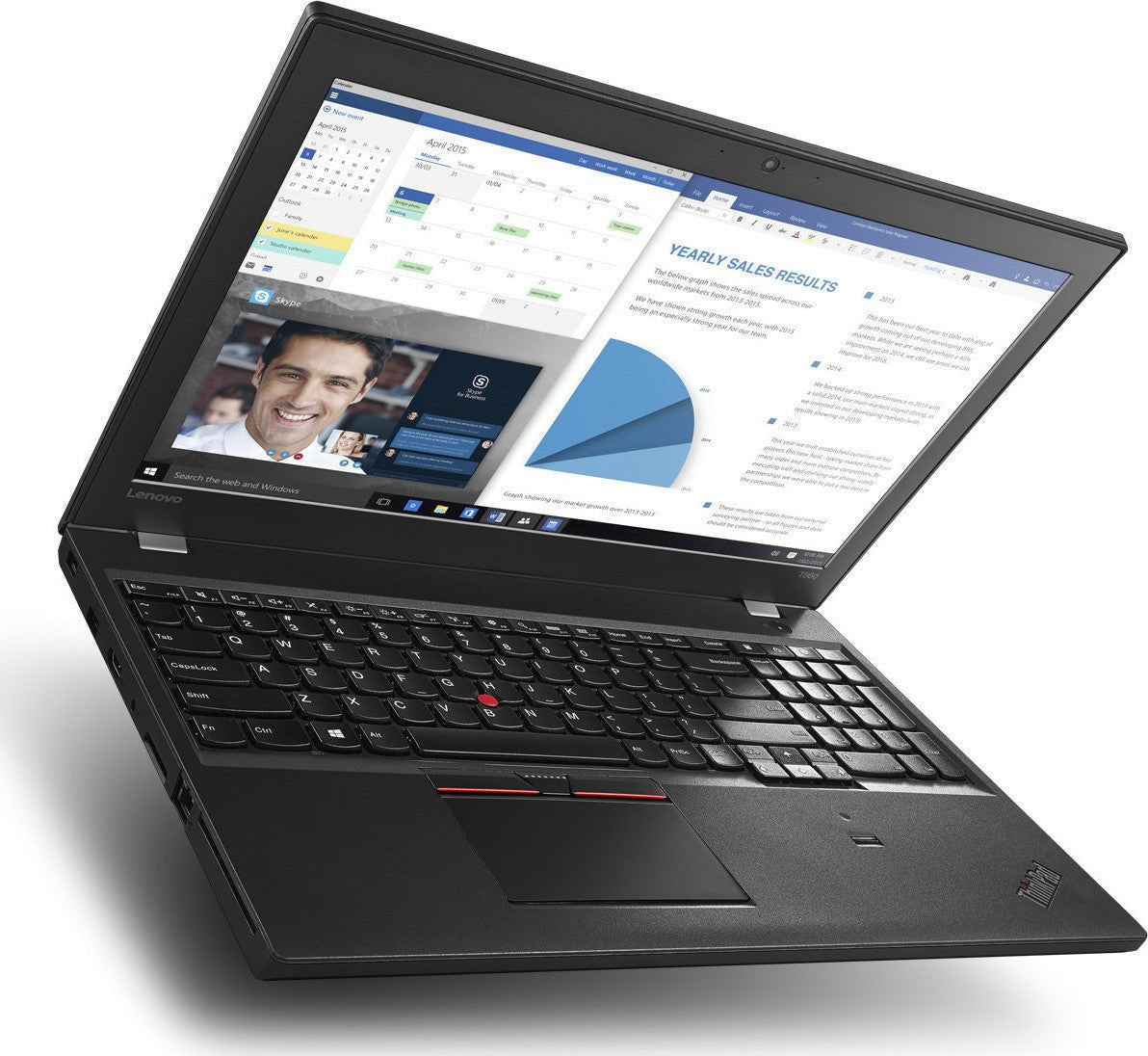 Lenovo ThinkPad T560 15,6 Zoll HD Intel Core i5 256GB SSD 8GB Windows 10 Home Webcam LTE refurbished