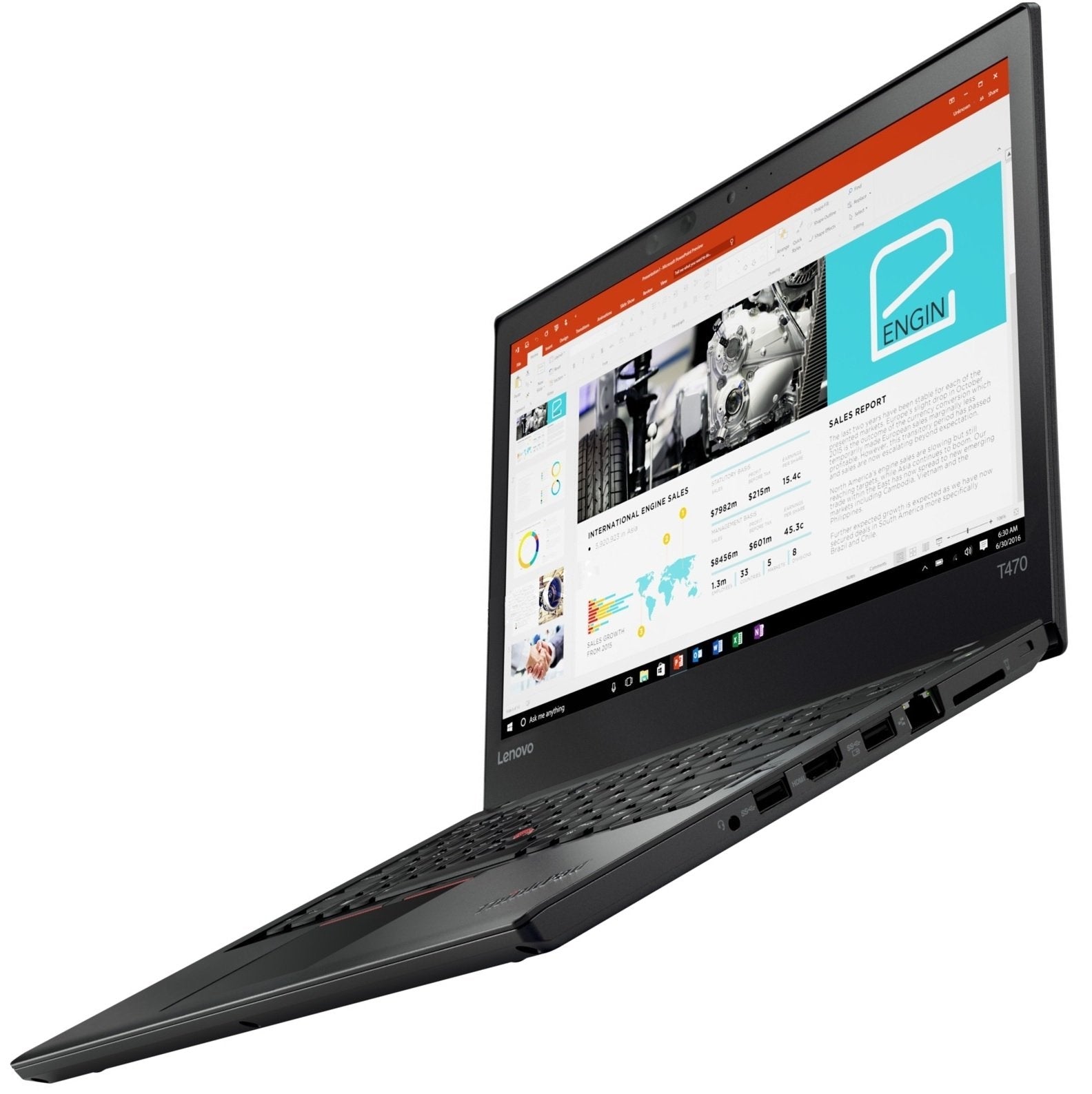 Lenovo ThinkPad T470 14 Zoll 1920×1080 Full HD Intel Core i5 256GB SSD 8GB Windows 11 Home Webcam refurbished
