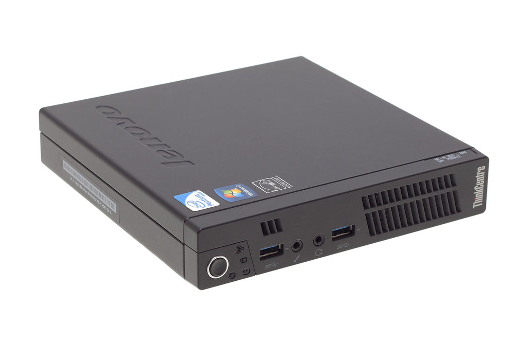 Lenovo ThinkCentre M92 Tiny USDT Intel Core i3 180 Go SSD 8 Go Win 10 Pro