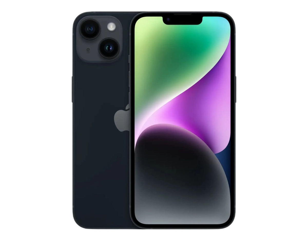 Apple iPhone 14, 128GB, Dual-SIM, Mitternacht refurbished