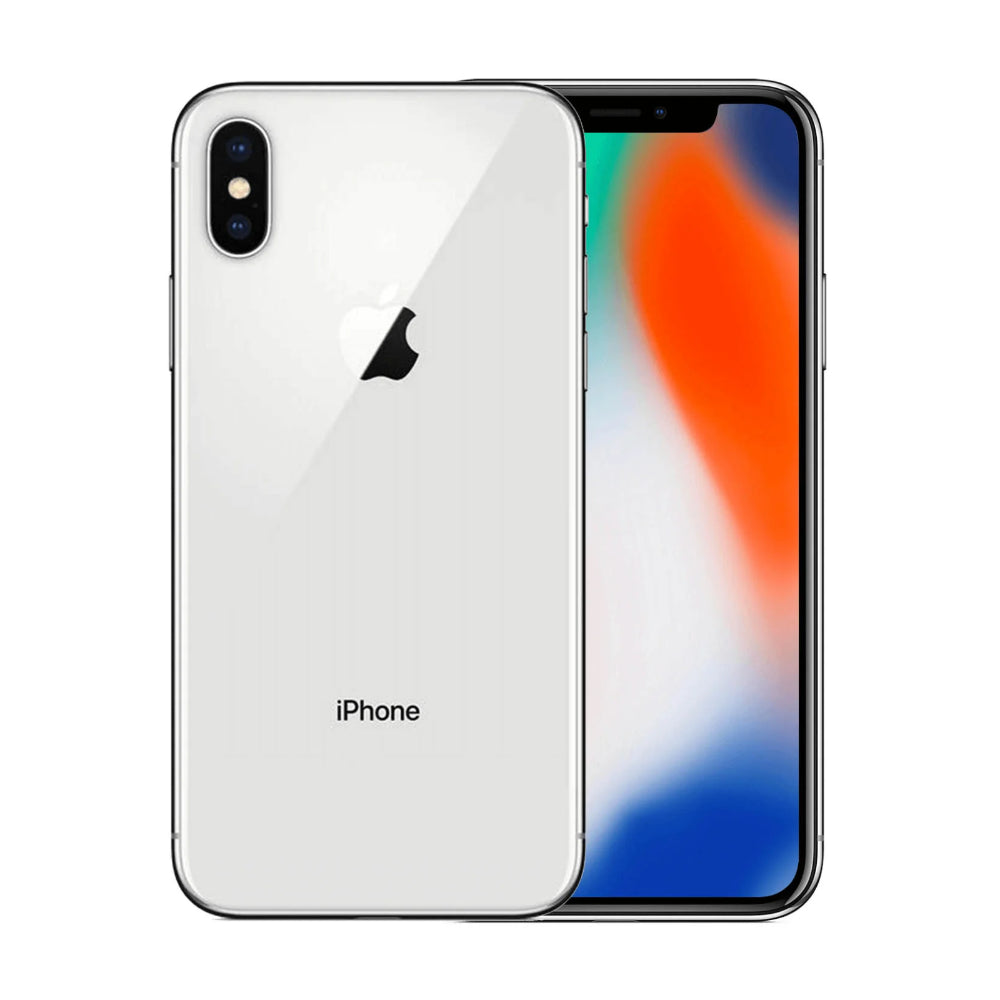 Apple iPhone X Smartphone Handy 5,8 Zoll 64GB Speicher Silber