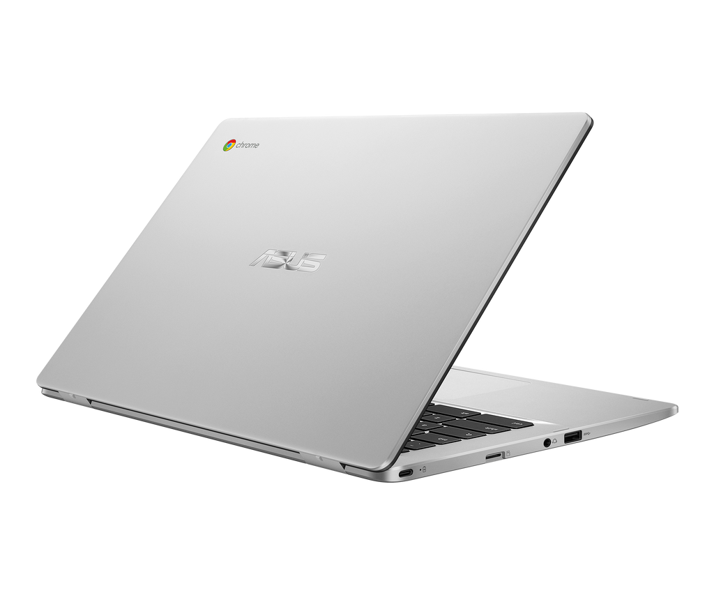 Asus Chromebook C423 14 pollici 1920x1080 Full HD Intel Celeron 64 GB di memoria flash 8 GB di RAM Silver Chrome OS