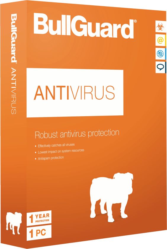 BullGuard Antivirus 1 anno 1 PC