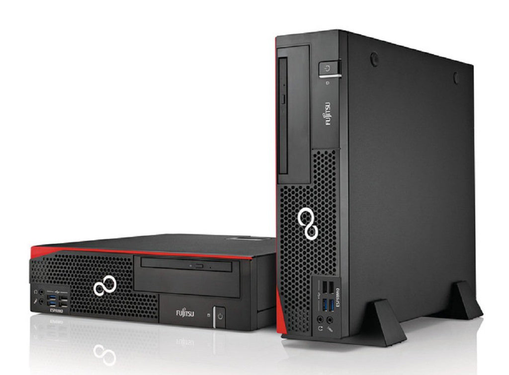 Fujitsu Esprimo D956 Desktop Intel Quad Core i5 128GB SSD 4GB Windows 10 Pro DVD Laufwerk