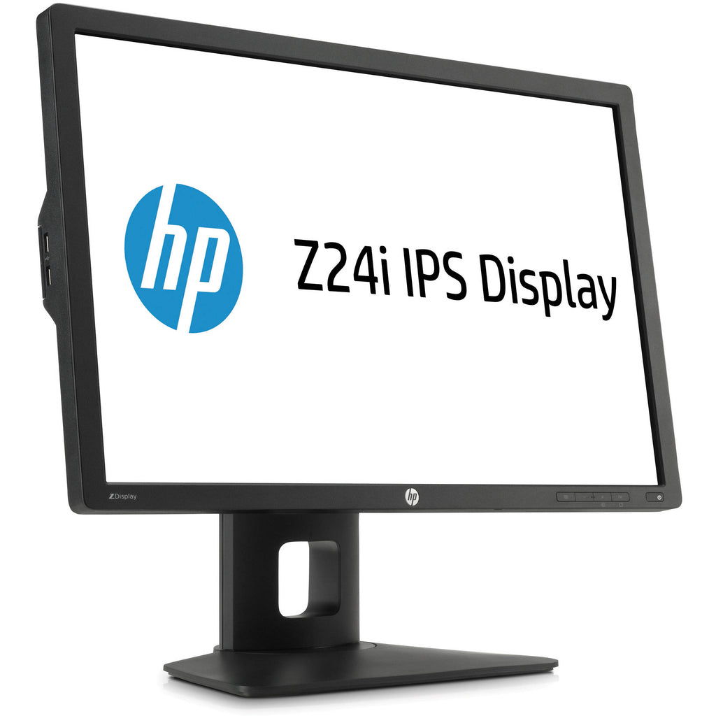 HP Z24i LED IPS black 24 inch WUXGA 1920x1200 DisplayPort VGA DVI USB Height adjustable