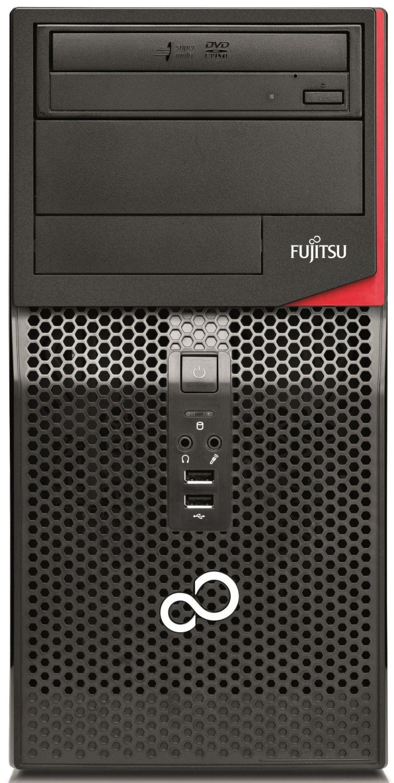 Fujitsu Esprimo P556 E85+ Intel Celeron G3900 256GB SSD + 500GB HDD 8GB Windows 10 Pro MAR DVD Brenner refurbished
