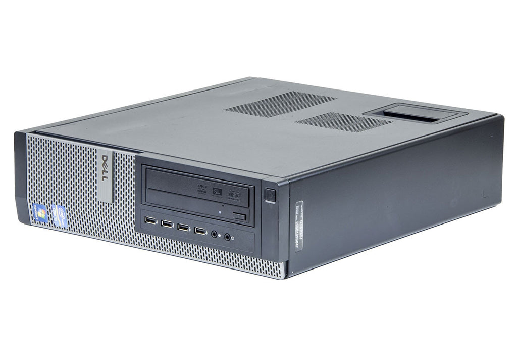 Dell OptiPlex 7010 stationär dator Intel Quad Core i5 128 GB SSD 4 GB Windows 10 Pro DVD-spelare