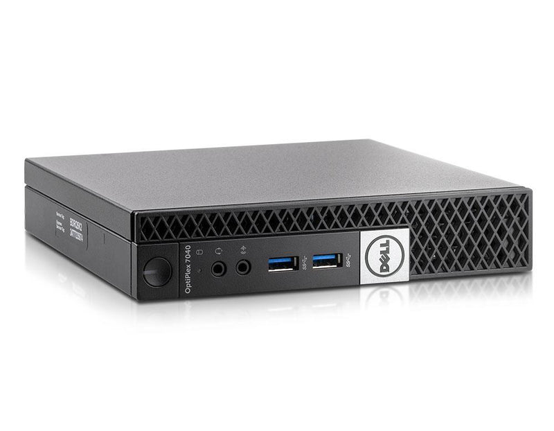 Dell Optiplex 7040 Micro USFF Mini - PC Intel Quad Core i5 256GB SSD 8GB Windows 10 Pro MAR inkl. W - Lan refurbished