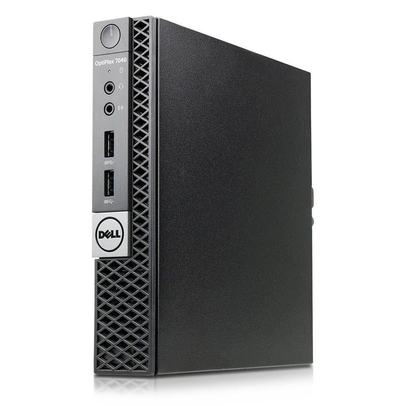 Dell Optiplex 7040 Micro USFF Mini - PC Intel Quad Core i5 256GB SSD 8GB Windows 10 Pro MAR inkl. W - Lan refurbished