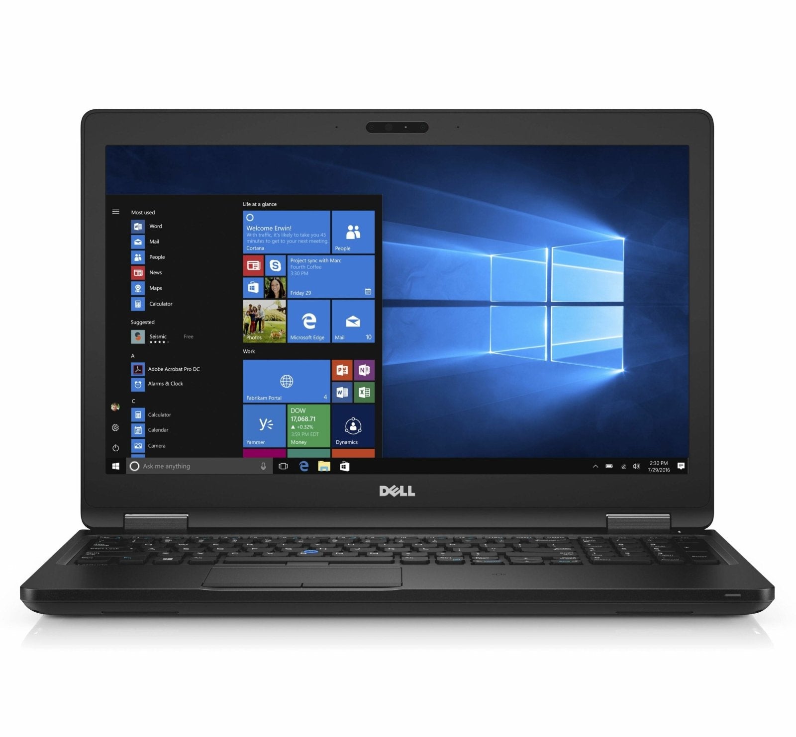 Dell Latitude 5580 15,6 Zoll 1920x1080 Full HD Intel Core i5 256GB SSD 8GB Windows 10 Pro LTE refurbished