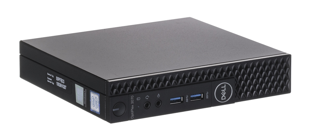 Dell Optiplex 3070 Micro Intel Core i7 256GB SSD 16GB Windows 10 Pro inkl. W-Lan