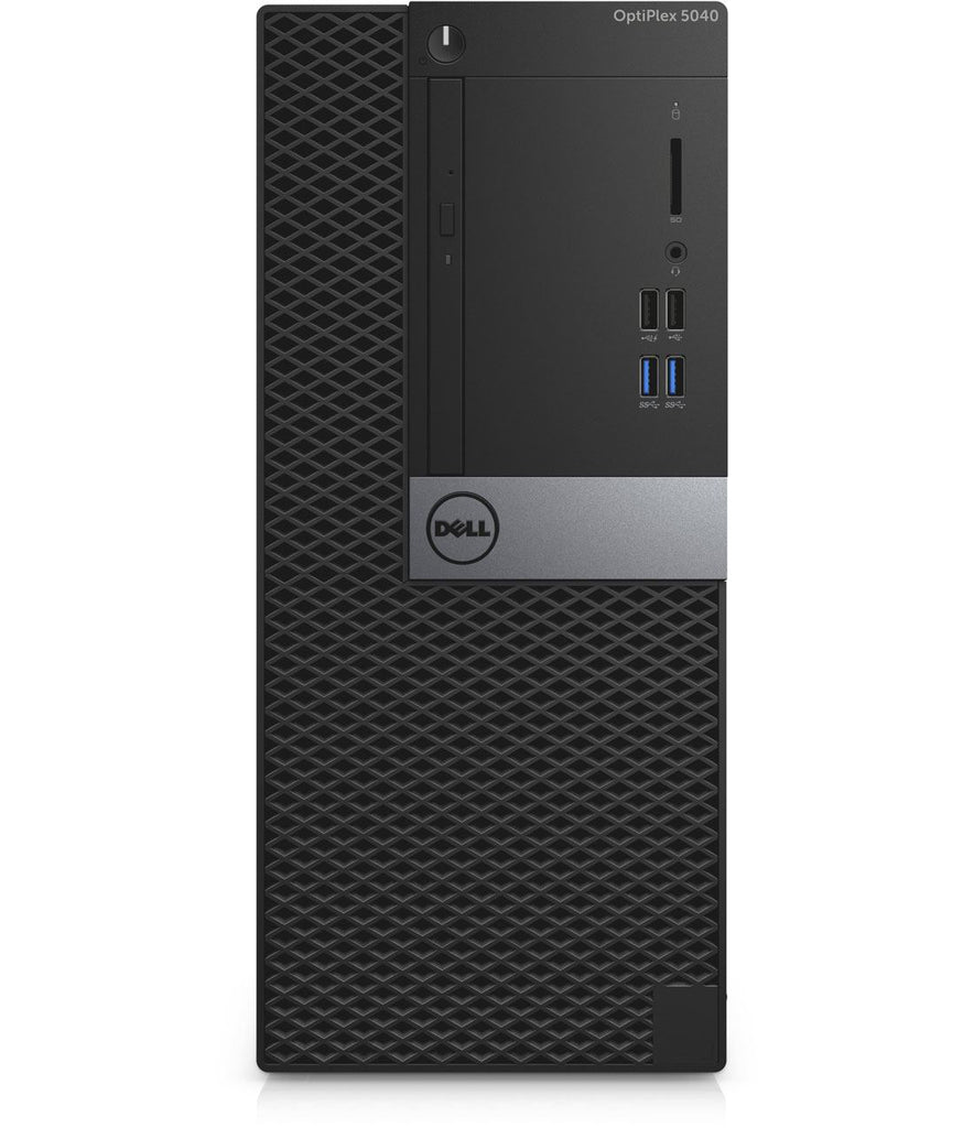 Dell Optiplex 5040 MT Intel Quad Core i5 256GB SSD 8GB Windows 10 Pro MAR DVD Brenner