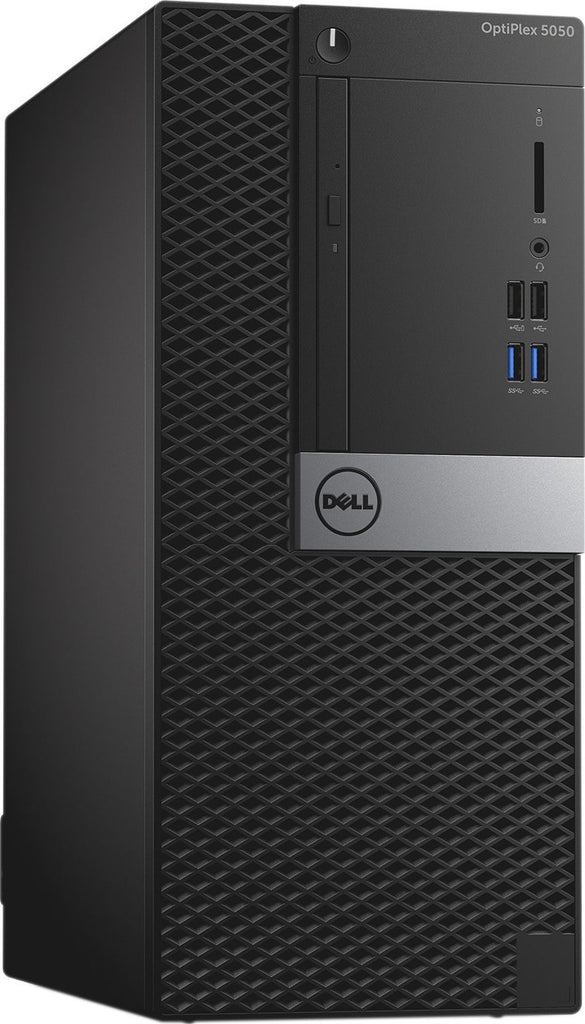 Dell Optiplex 5050 MT Intel Quad Core i5 512GB SSD 16GB Windows 10 Pro DVD Brenner