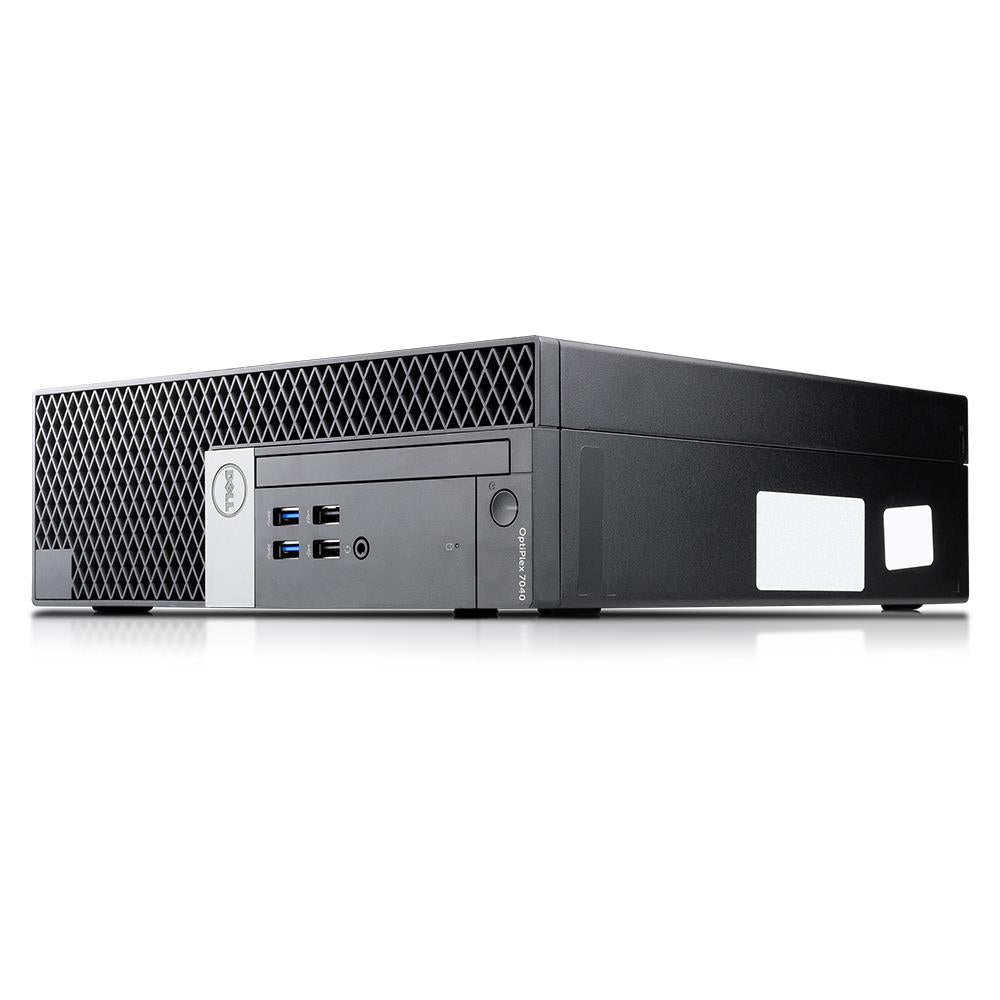 Dell Optiplex 7040 SFF Intel Quad Core i5 256GB SSD + 2TB HDD 16GB Windows 10 Home DVD Brenner refurbished