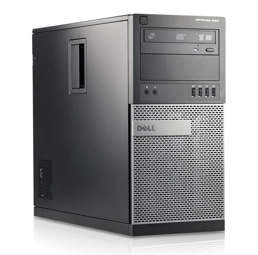 Dell OptiPlex 790 MT Intel Quad Core i5 500GB 8GB Windows 10 Pro MAR DVD Brenner