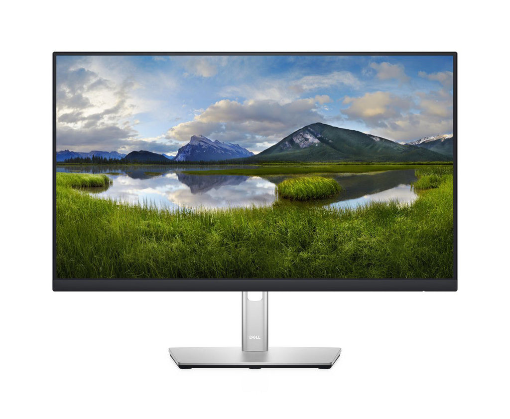 Dell P2422H silber schwarz 23,8 Zoll Full HD 1920x1080 DisplayPort HDMI VGA USB Höhenverstellbar