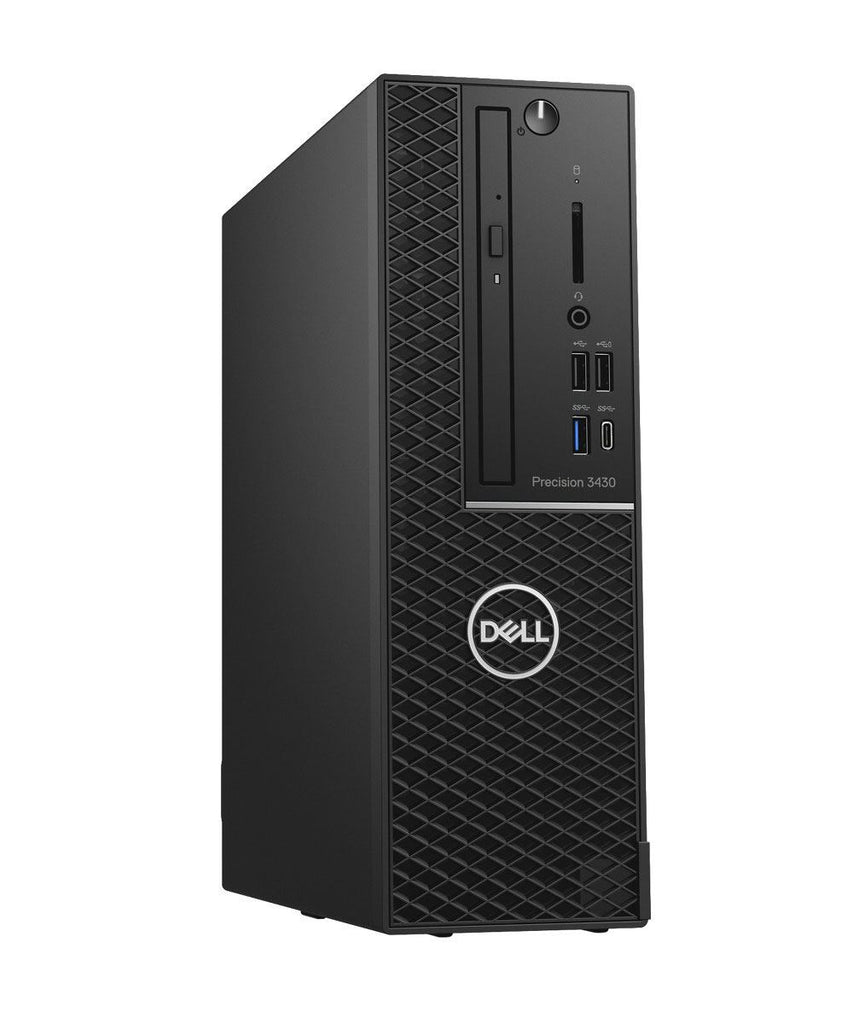 Dell Precision 3430 SFF Intel Six Core i7 256GB SSD + 500GB HDD 16GB Windows 10 Pro AMD Radeon Pro