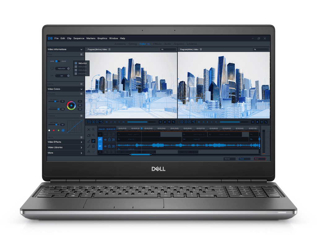 Dell Precision 7560 15,6 inch 1920x1080 Full HD Intel Core i7 1TB SSD 32GB Windows 11 Pro Fingerprint Nvidia Quadro T1200