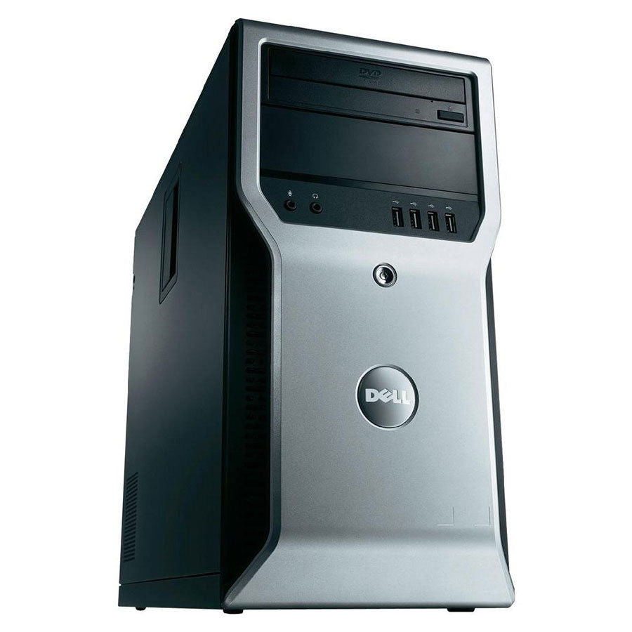 Dell Precision T1600 Intel Xeon Quad Core E3 v3 256GB SSD + 2TB HDD 16GB Windows 10 Pro AMD FirePro