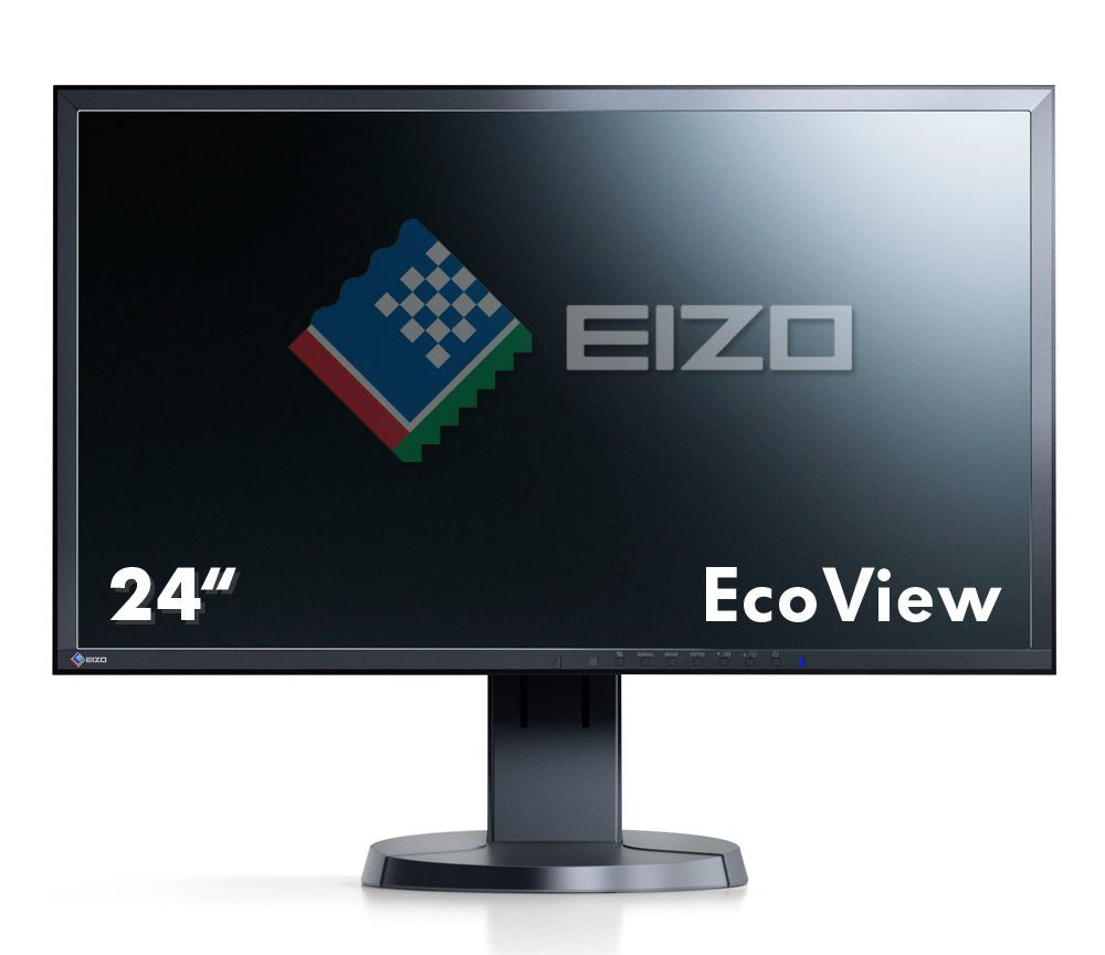 Eizo FlexScan EV2416WFS3 LED schwarz 24 Zoll Full-HD 1920x1200 DisplayPort VGA DVI