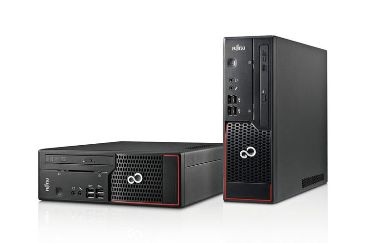 Fujitsu Esprimo C720 SFF 0-Watt Intel Quad Core i5 256GB SSD (NUOVO) 8GB Windows 10 Pro MAR Masterizzatore DVD