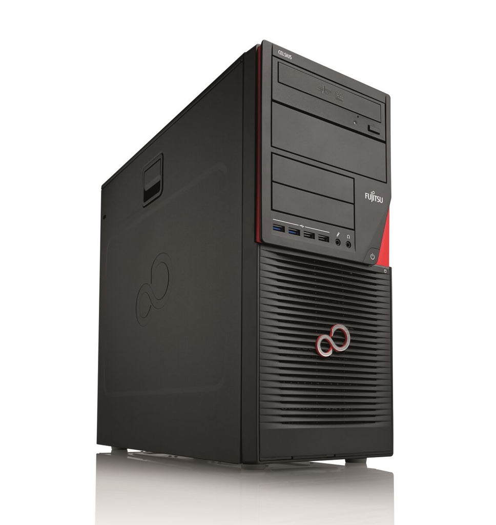 Fujitsu Celsius W550 Intel Quad Core i7 256 GB SSD 16 GB Windows 10 Pro Nvidia Quadro