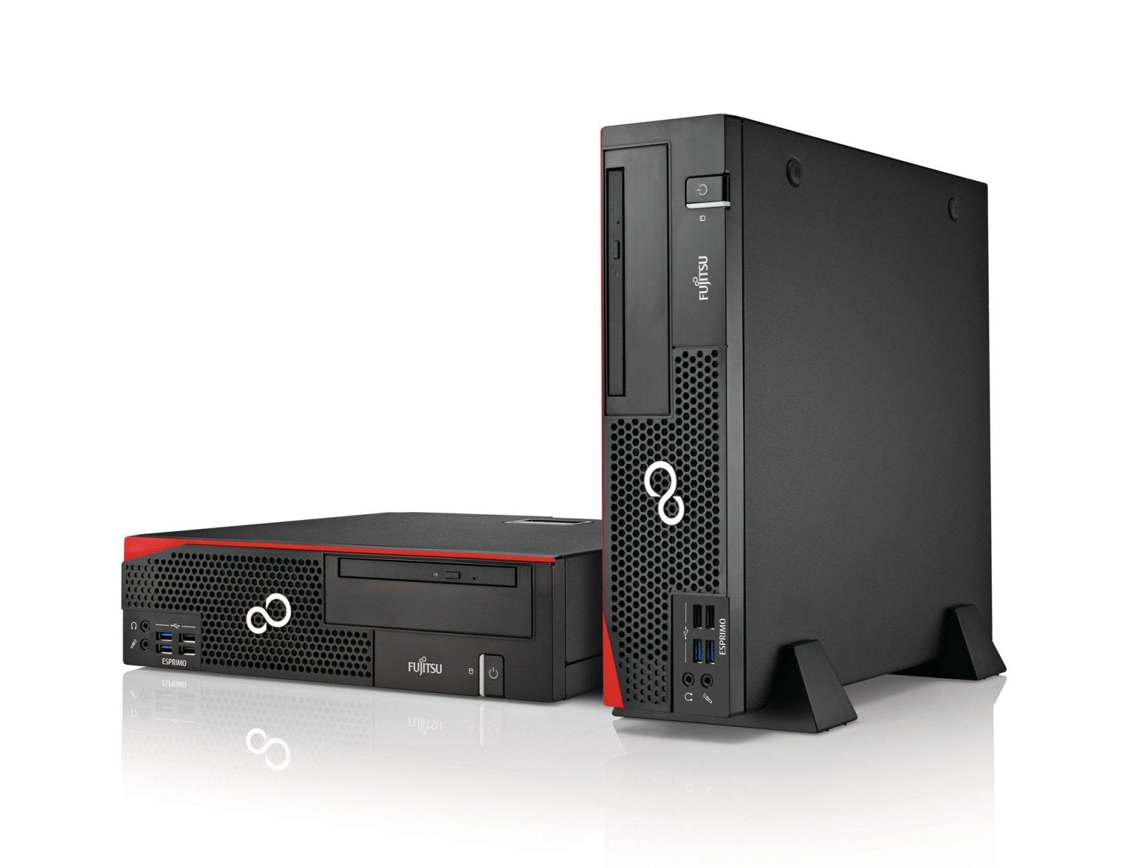Fujitsu Esprimo D756 0 - Watt Intel Quad Core i5 256GB SSD (NEU) 8GB Windows 10 Pro DVD Brenner refurbished