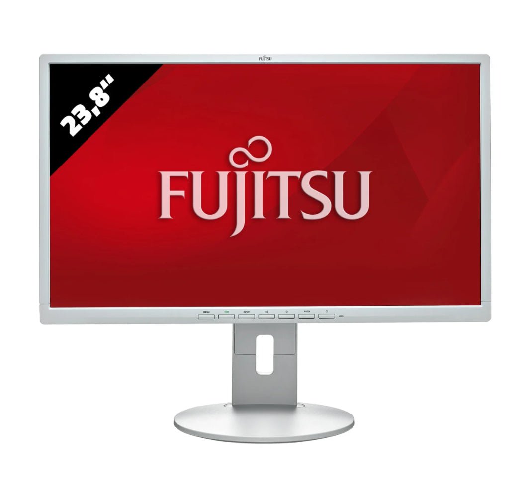 Fujitsu B24 - 8 TE Pro LED grau 23,8 Zoll Full HD 1920x1080 DVI - D DisplayPort VGA refurbished