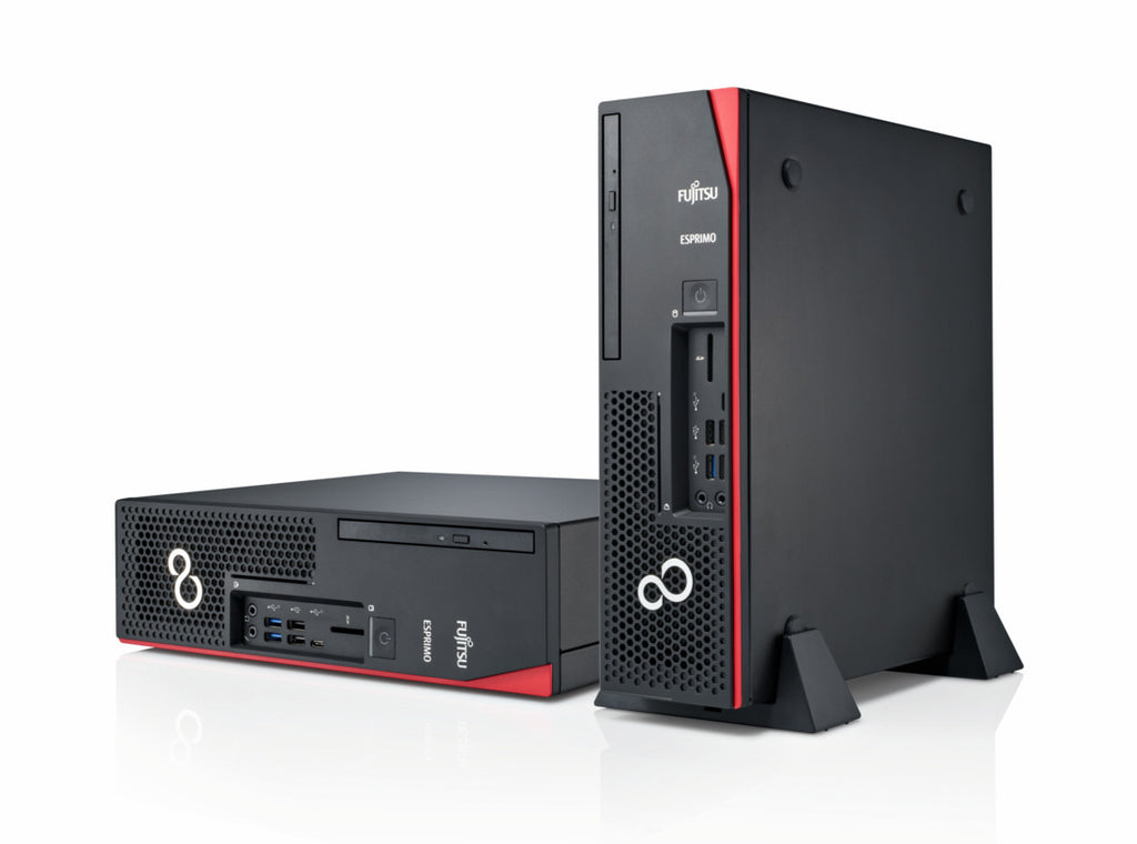 Fujitsu Esprimo D738 E94+ Intel Six Core i5 256GB SSD 16GB Windows 10 Pro DVD Brenner
