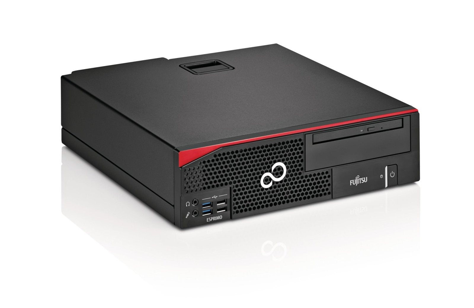 Fujitsu Esprimo D956 E85+ Desktop Intel Quad Core i5 256GB SSD 8GB Windows 10 Pro DVD Brenner refurbished
