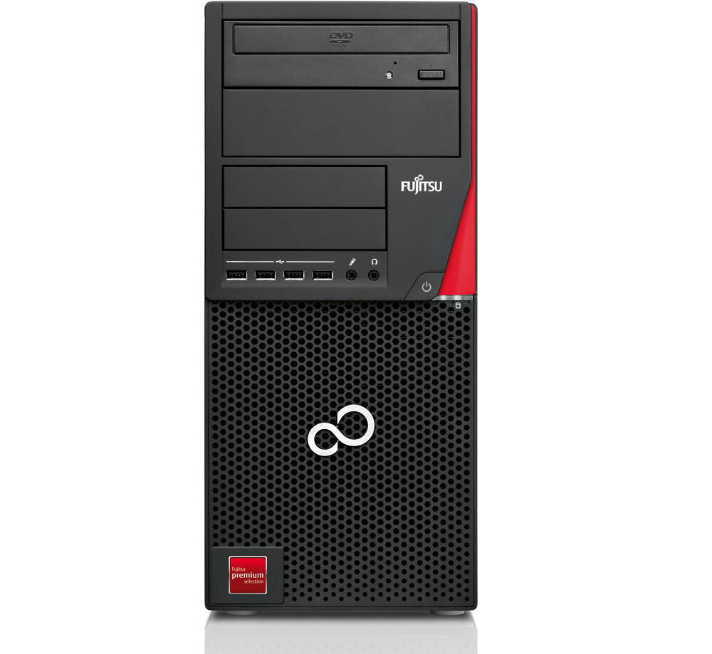 Fujitsu Esprimo P756 0-Watt Intel Quad Core i5 256GB SSD 8GB Windows 10 Pro MAR DVD Brenner