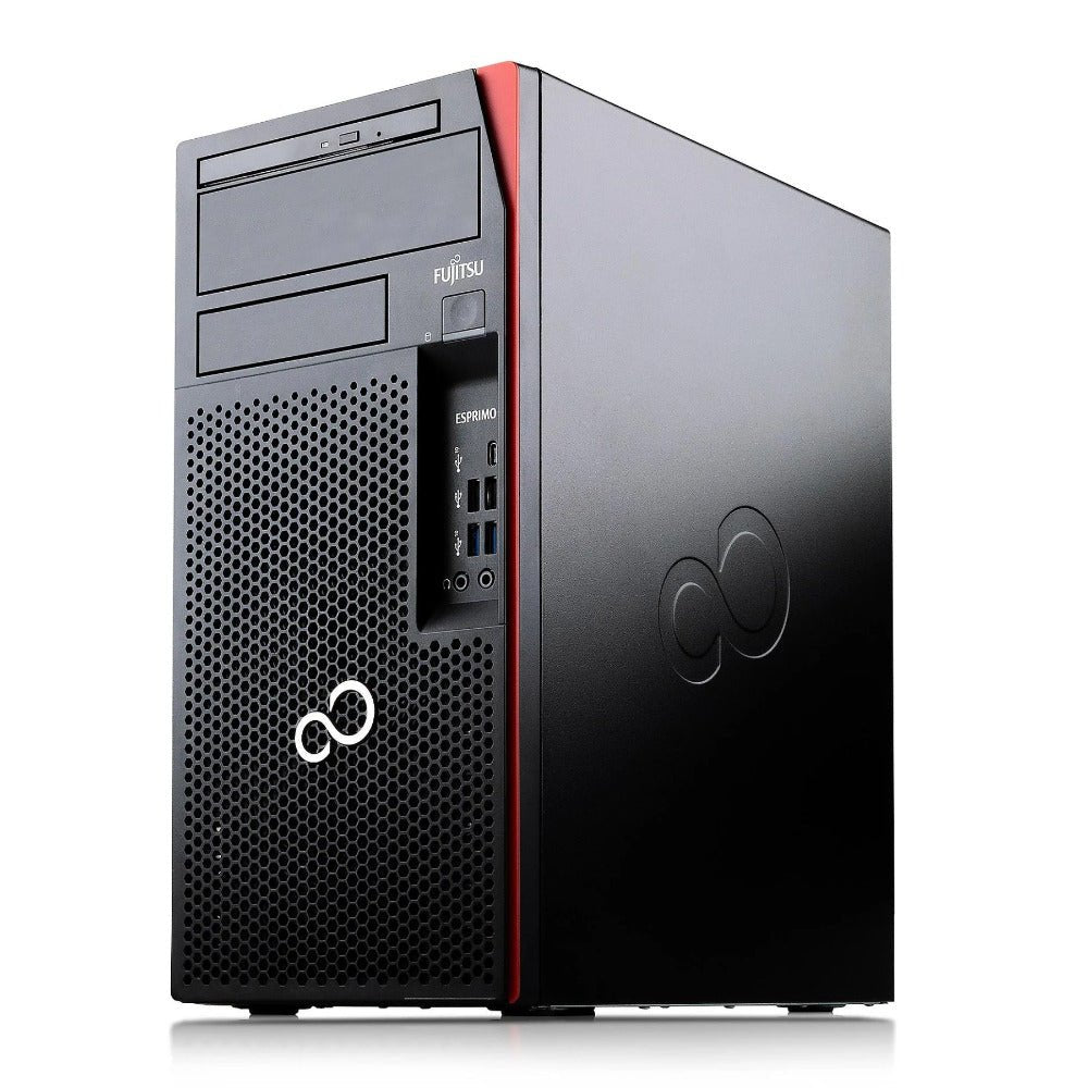 Fujitsu Esprimo P758 E94+ Intel Six Core i5 1TB SSD 16GB Windows 11 Pro DVD Brenner refurbished