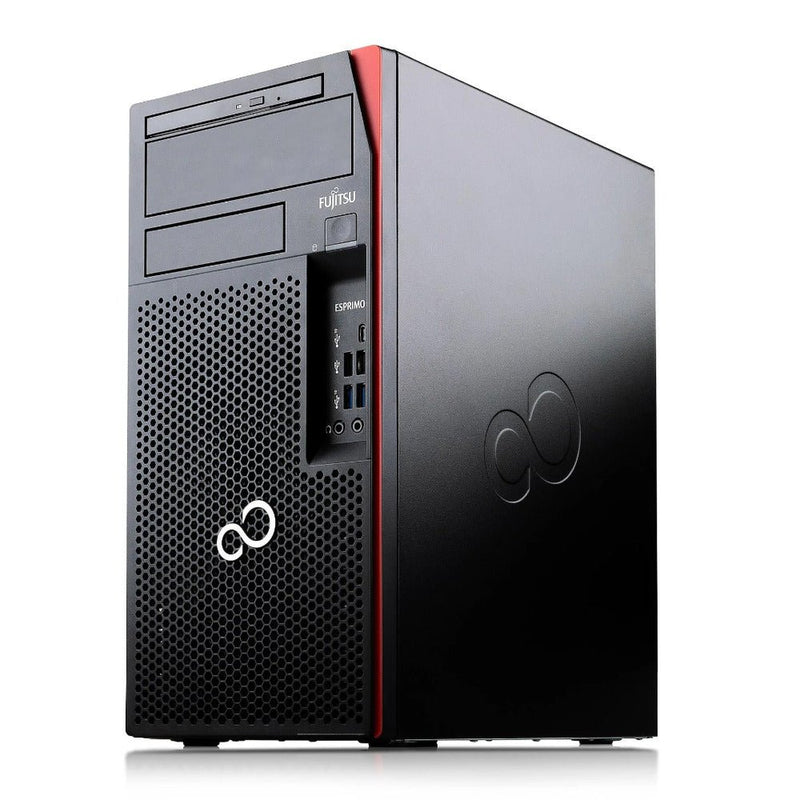 Fujitsu Esprimo P758 E94+ Intel Six Core i5 1TB SSD 16GB Windows 11 Pro DVD Brenner refurbished