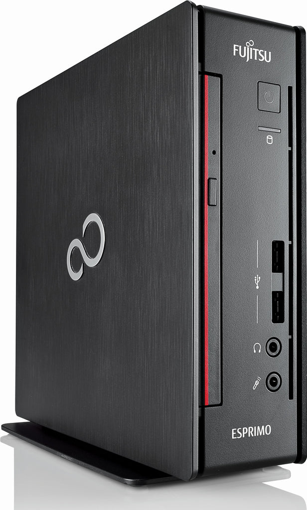 Fujitsu Esprimo Q956 Mini-PC 0-Watt Intel Quad Core i5 128GB SSD 8GB Windows 10 Pro DVD Brenner