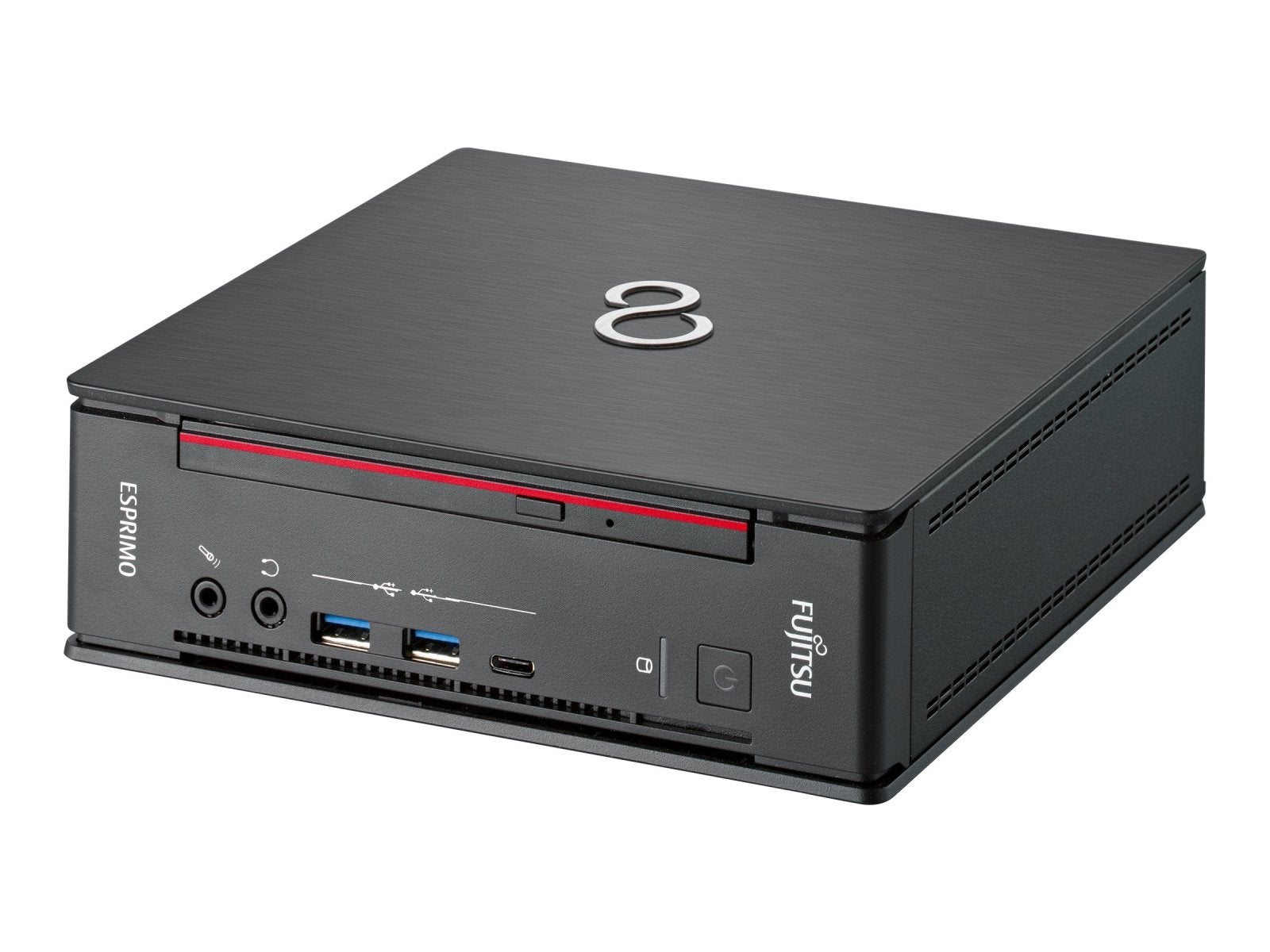 Fujitsu Esprimo Q956 Mini - PC 0 - Watt Intel Quad Core i5 128GB SSD 8GB Windows 10 Pro DVD Brenner refurbished