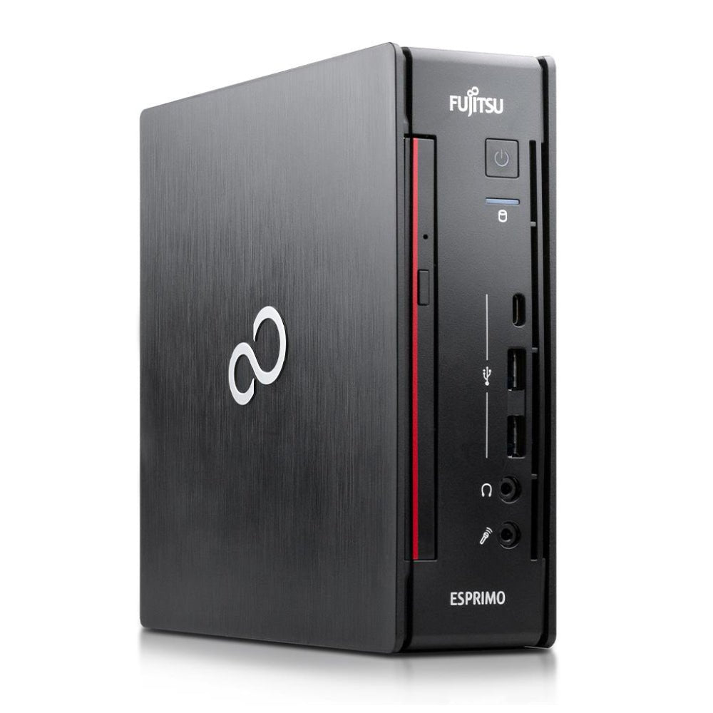 Fujitsu Esprimo Q957 Intel Core i3 128GB SSD + 500GB HDD 8GB Windows 10 Home refurbished
