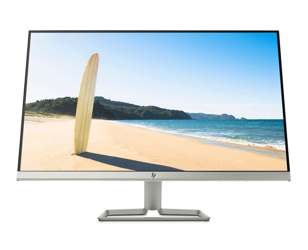 HP 27fw LED IPS silber weiß 27 Zoll Full-HD 1920x1080 HDMI VGA Lautsprecher