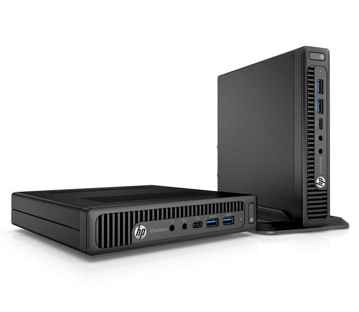 HP EliteDesk 800 G2 Desktop Mini USDT Intel Quad Core i5 256GB SSD 8GB Windows 10 Pro inkl. W-Lan