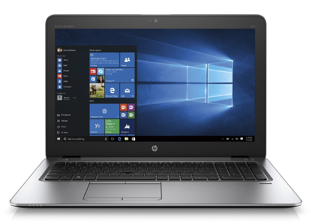 HP EliteBook 850 G3 15,6 inch 1920x1080 Full HD Intel Core i7 512GB SSD 16GB Windows 10 Pro Webcam