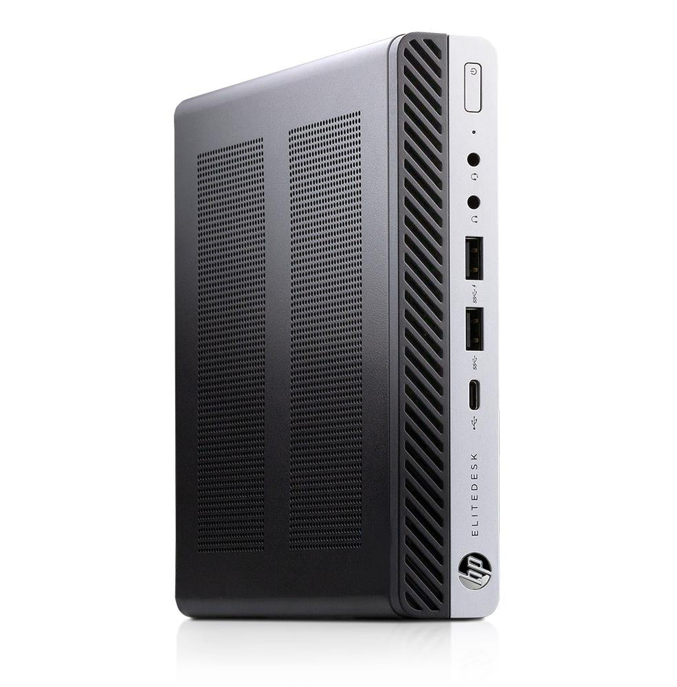 HP EliteDesk 800 G4 Desktop Mini Intel Core i5-8500T 256GB SSD 16GB Windows 11 Pro incl. WiFi