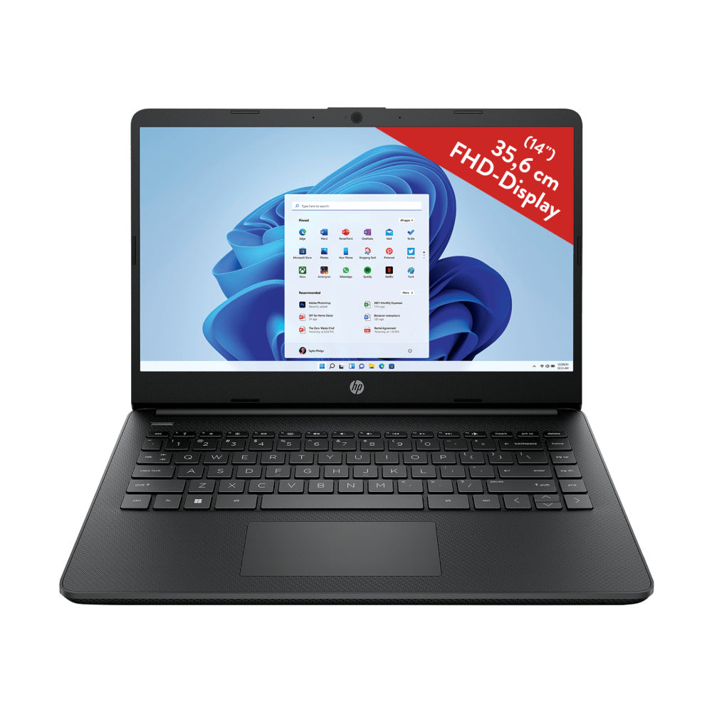 HP Laptop 14s-dq3505ng 14 inch 1920x1080 Full HD Intel Celeron 128GB SSD 4GB Windows 11 Home Webcam