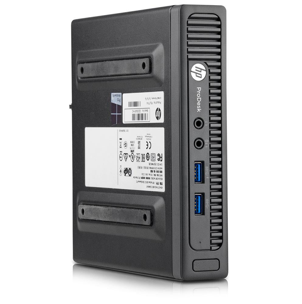 HP ProDesk 400 G2 Desktop Mini USDT Mini PC Intel Quad Core i5 256GB SSD 8GB Windows 10 Pro MAR
