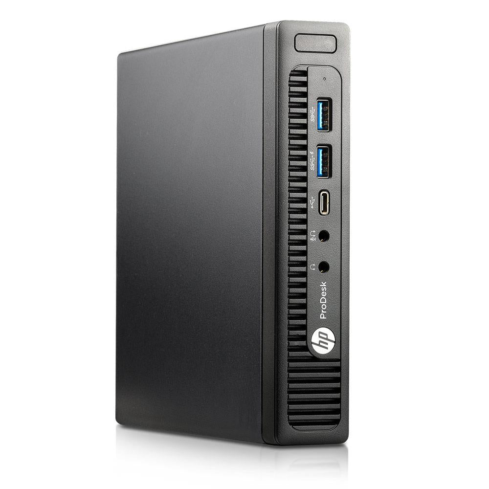 HP ProDesk 600 G2 Desktop Mini USDT Intel Quad Core i5 256GB SSD 8GB Windows 10 Pro