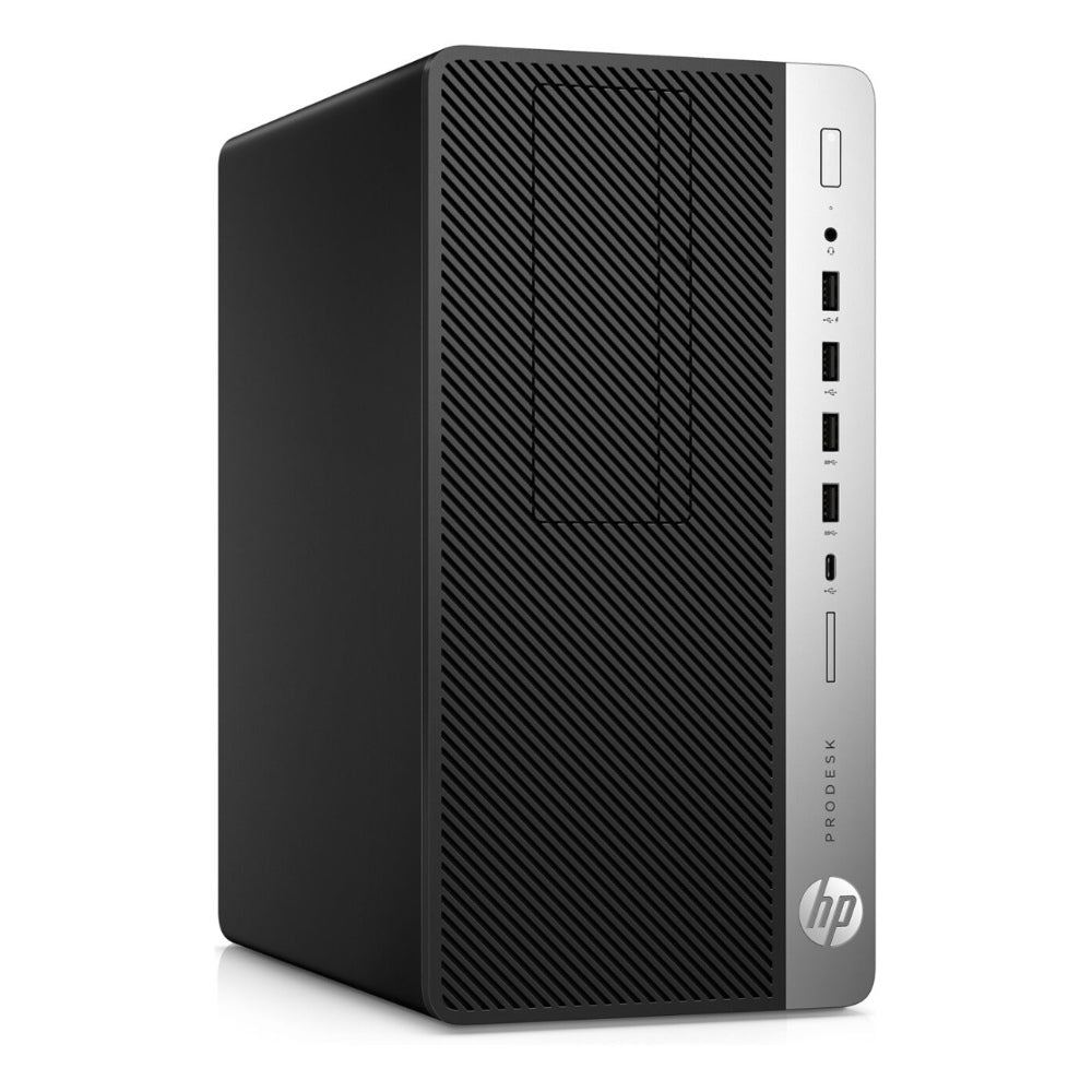 HP ProDesk 600 G4 MT Intel Quad Core i3 128GB SSD 8GB Windows 11 Pro DVD Burner