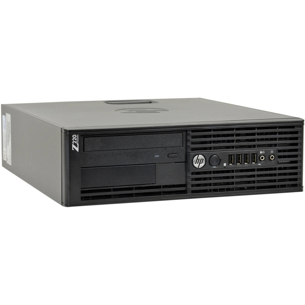 HP Z220 SFF Intel Xeon Quad Core E3 v2 256GB SSD (NEW) 12GB Windows 10 Pro MAR Nvidia Quadro