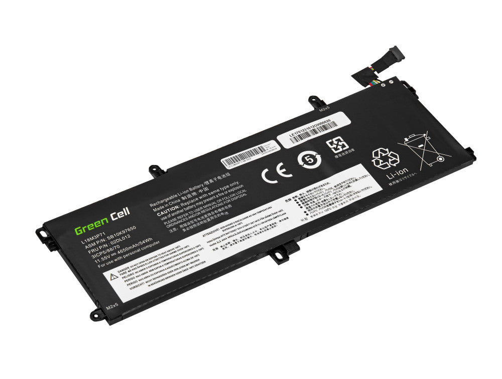 Premium battery 4650 mAh for Lenovo ThinkPad T590 T15 P15s P53s